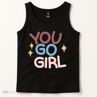 You Go Girl Retro Tank Top thumb 2