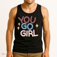 You Go Girl Retro Tank Top thumb 3