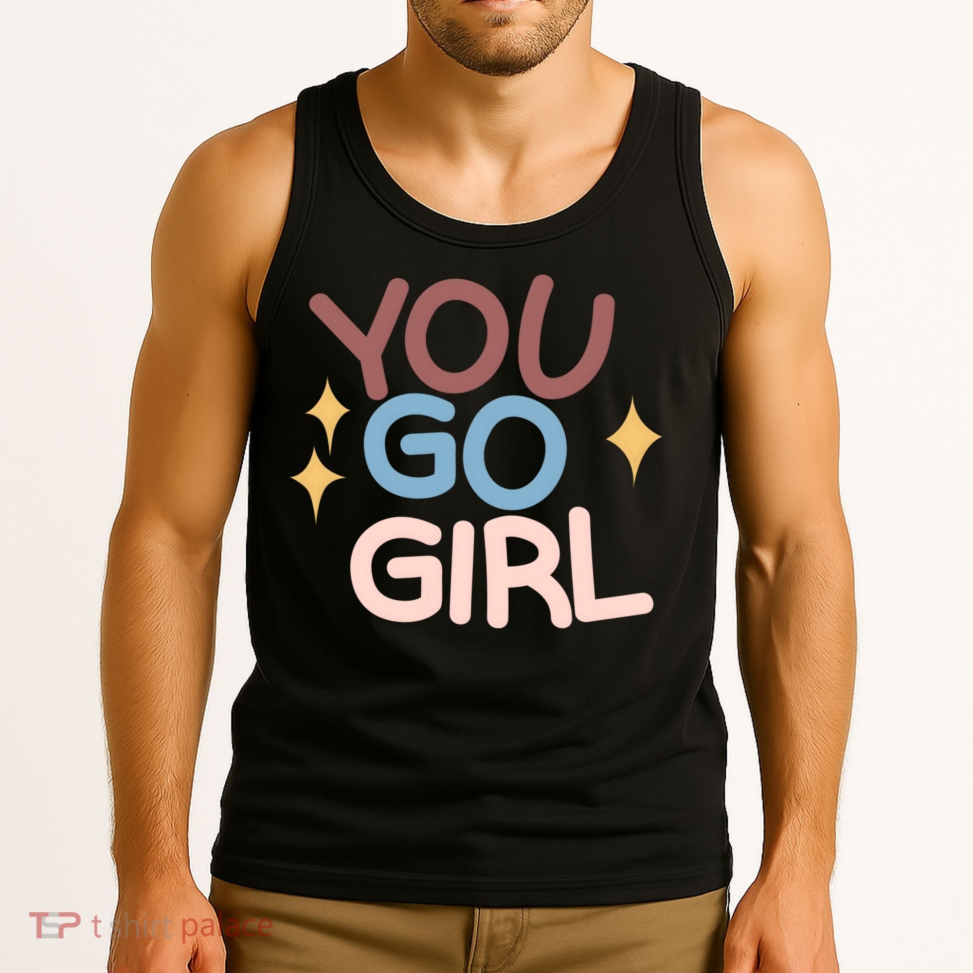 You Go Girl Retro Tank Top