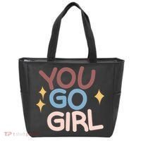 You Go Girl Retro Tote Bag thumb 0