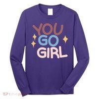 You Go Girl Retro Long Sleeve Shirt thumb 0