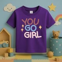 You Go Girl Retro Toddler T-Shirt thumb 3