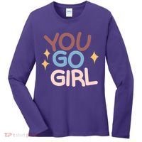 You Go Girl Retro Women's Long Sleeve Shirt thumb 0