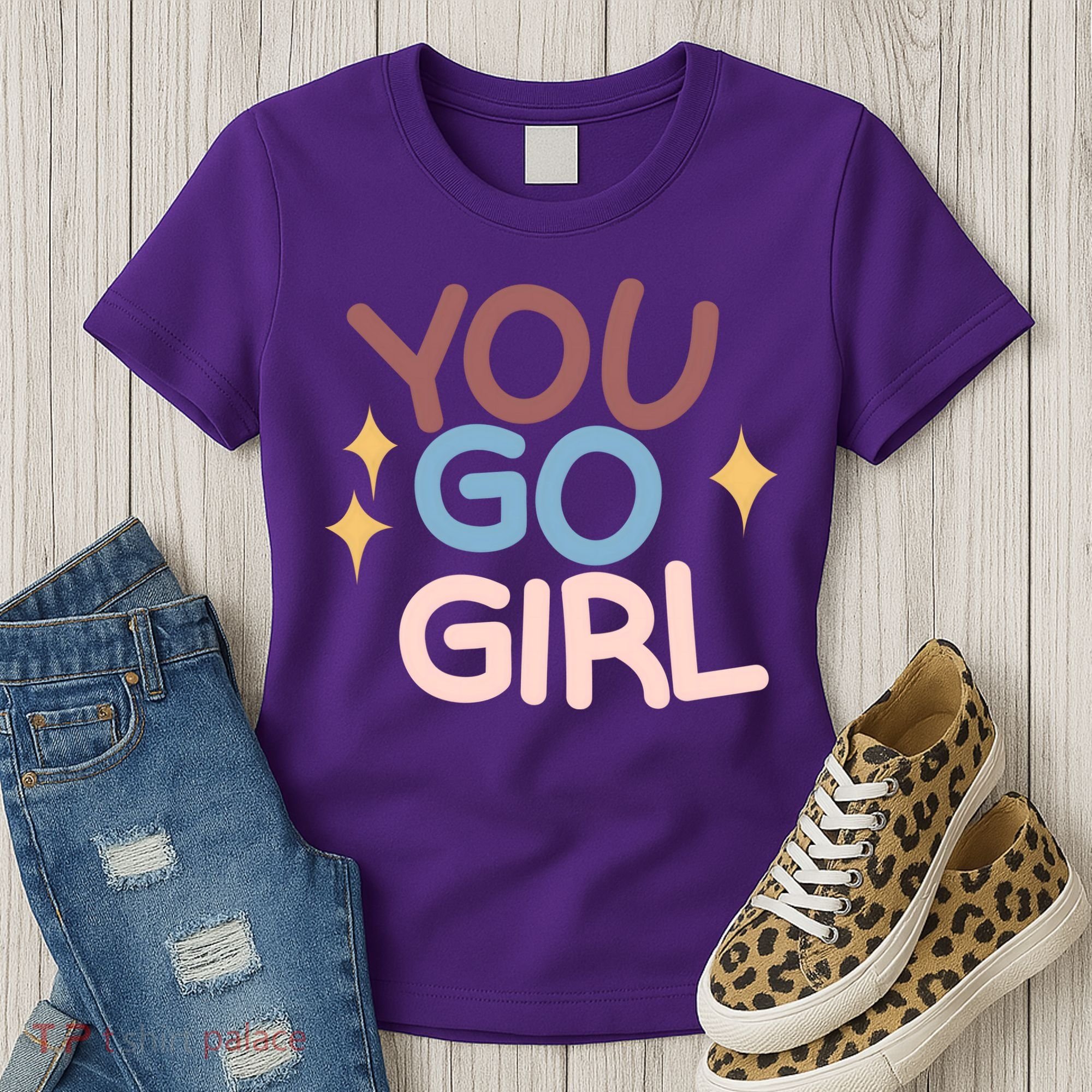 You Go Girl Retro Women's T-Shirt