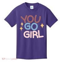 You Go Girl Retro Kids T-Shirt thumb 0