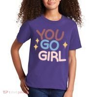 You Go Girl Retro Kids T-Shirt thumb 2