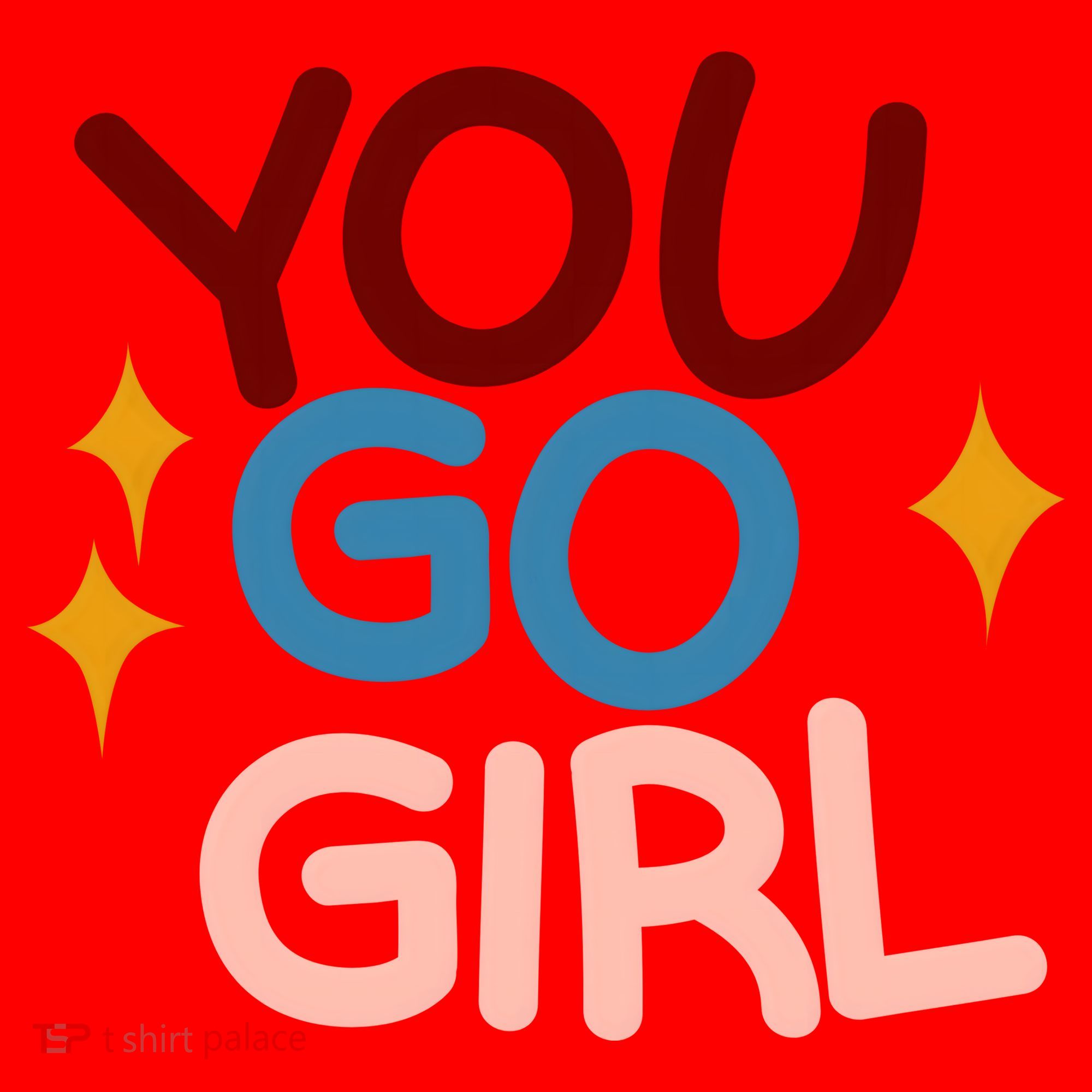 You Go Girl Retro Santa Hat
