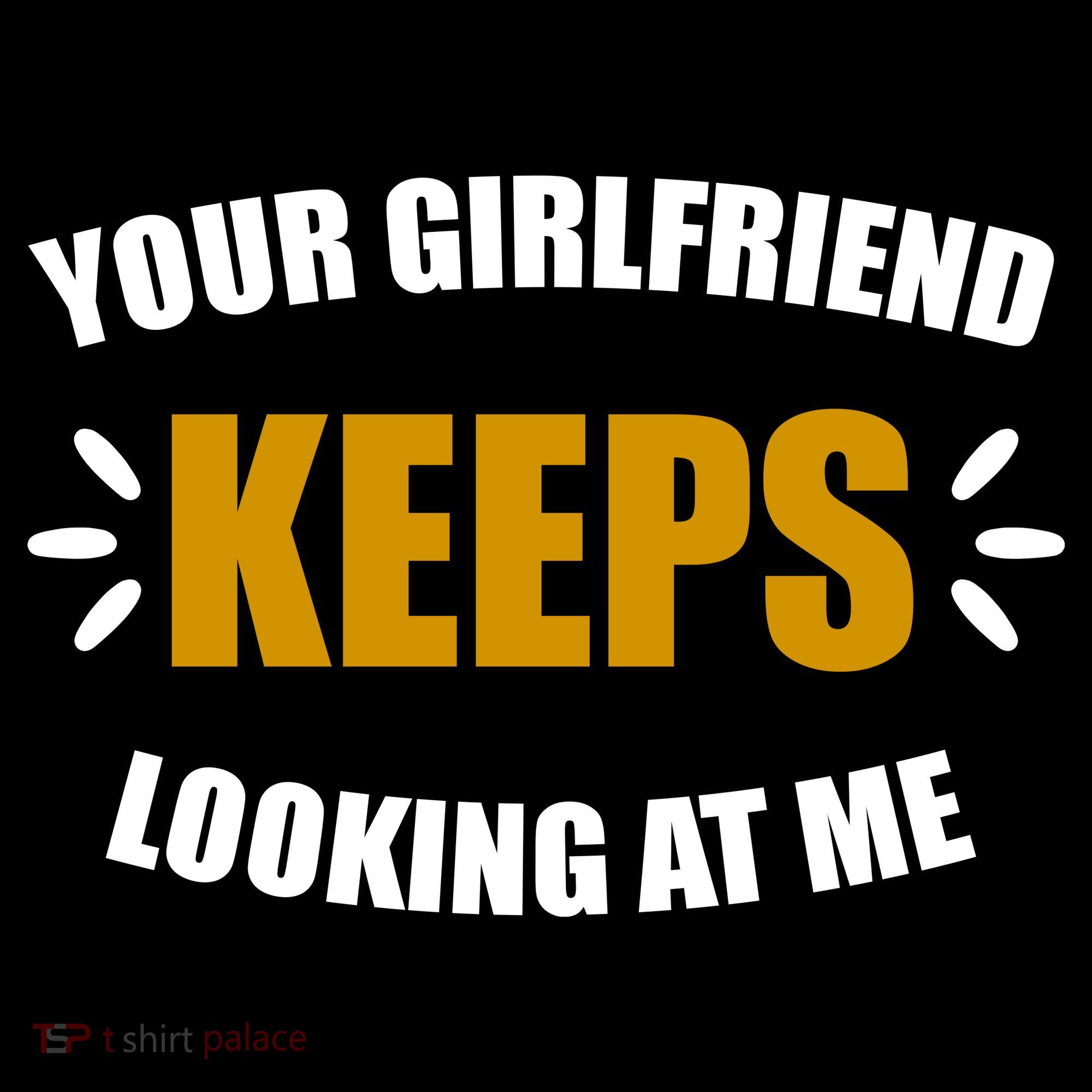 Your Girlfriend Keeps Looking At Me Ornament