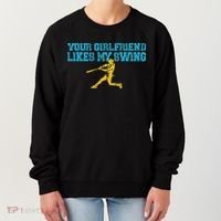 Your Girlfriend Likes My Swing Women's Sweatshirt thumb 0