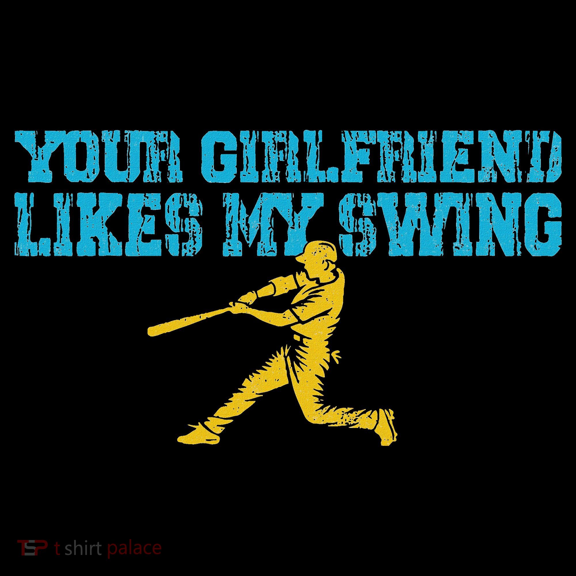 Your Girlfriend Likes My Swing Women's Hoodie