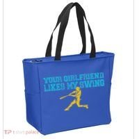 Your Girlfriend Likes My Swing Tote Bag thumb 2