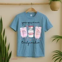 You Give Me Tachycardia Valentines Day Nurse T-Shirt thumb 2