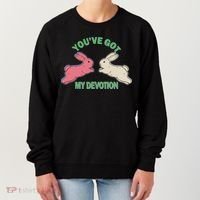 You've Got My Devotion Rabbit Cute Trending Gift Idea Women's Sweatshirt thumb 0