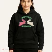 You've Got My Devotion Rabbit Cute Trending Gift Idea Hoodie thumb 5