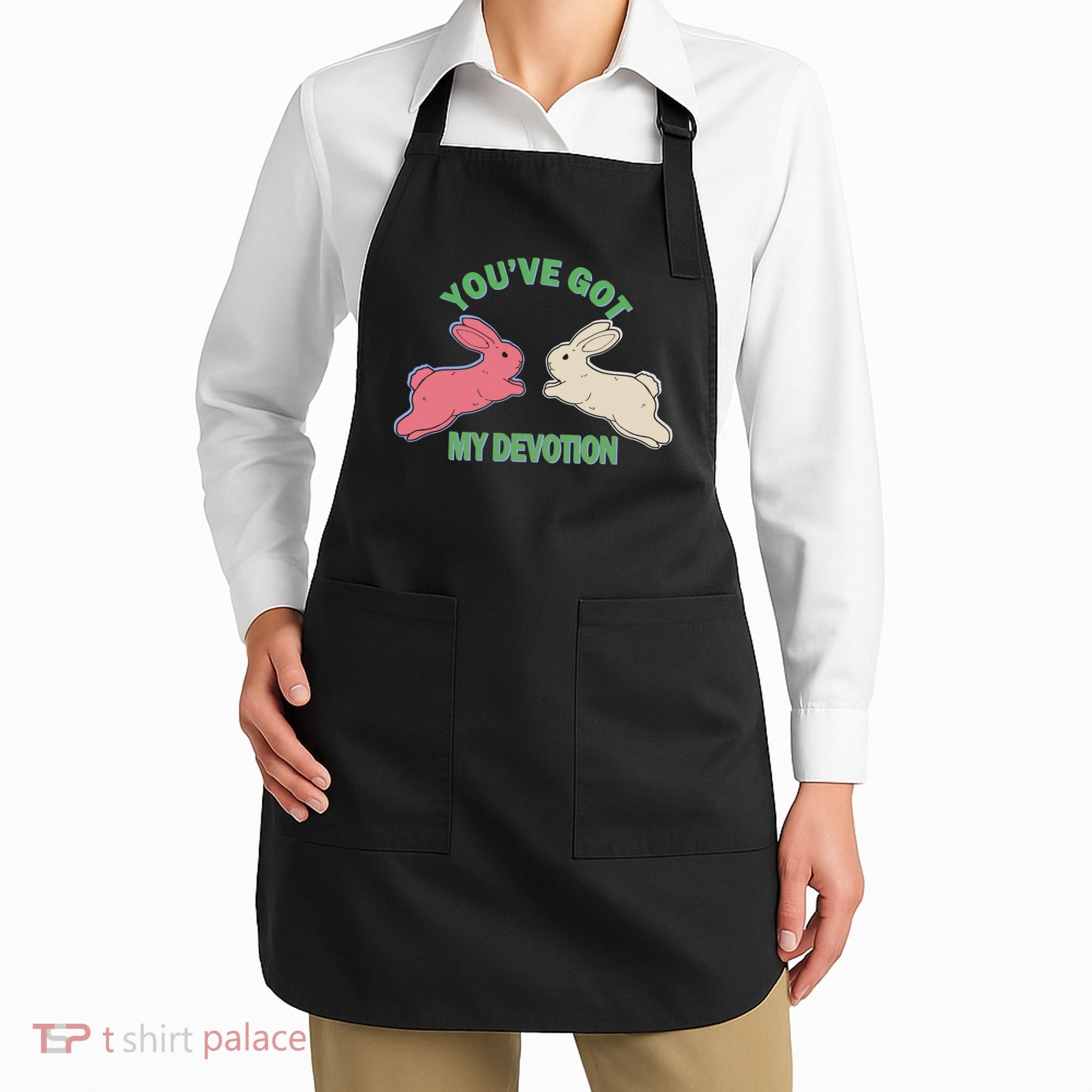 You've Got My Devotion Rabbit Cute Trending Gift Idea Apron
