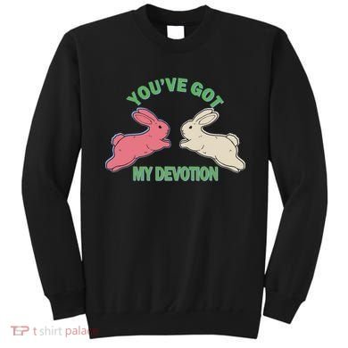 You've Got My Devotion Rabbit Cute Trending Gift Idea Sweatshirt