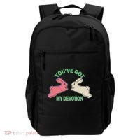 You've Got My Devotion Rabbit Cute Trending Gift Idea Backpack thumb 0