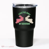 You've Got My Devotion Rabbit Cute Trending Gift Idea Tumbler thumb 0