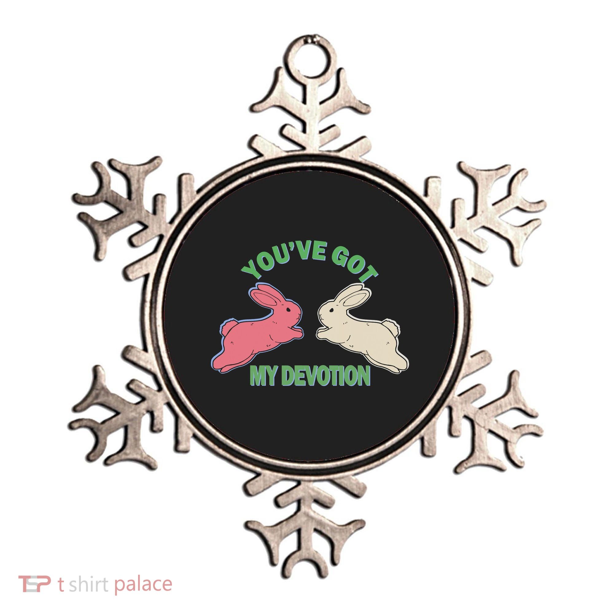 You've Got My Devotion Rabbit Cute Trending Gift Idea Ornament