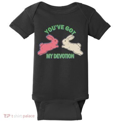 You've Got My Devotion Rabbit Cute Trending Gift Idea Baby Bodysuit