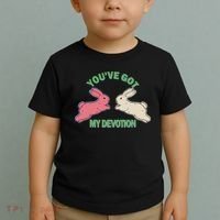 You've Got My Devotion Rabbit Cute Trending Gift Idea Toddler T-Shirt thumb 2