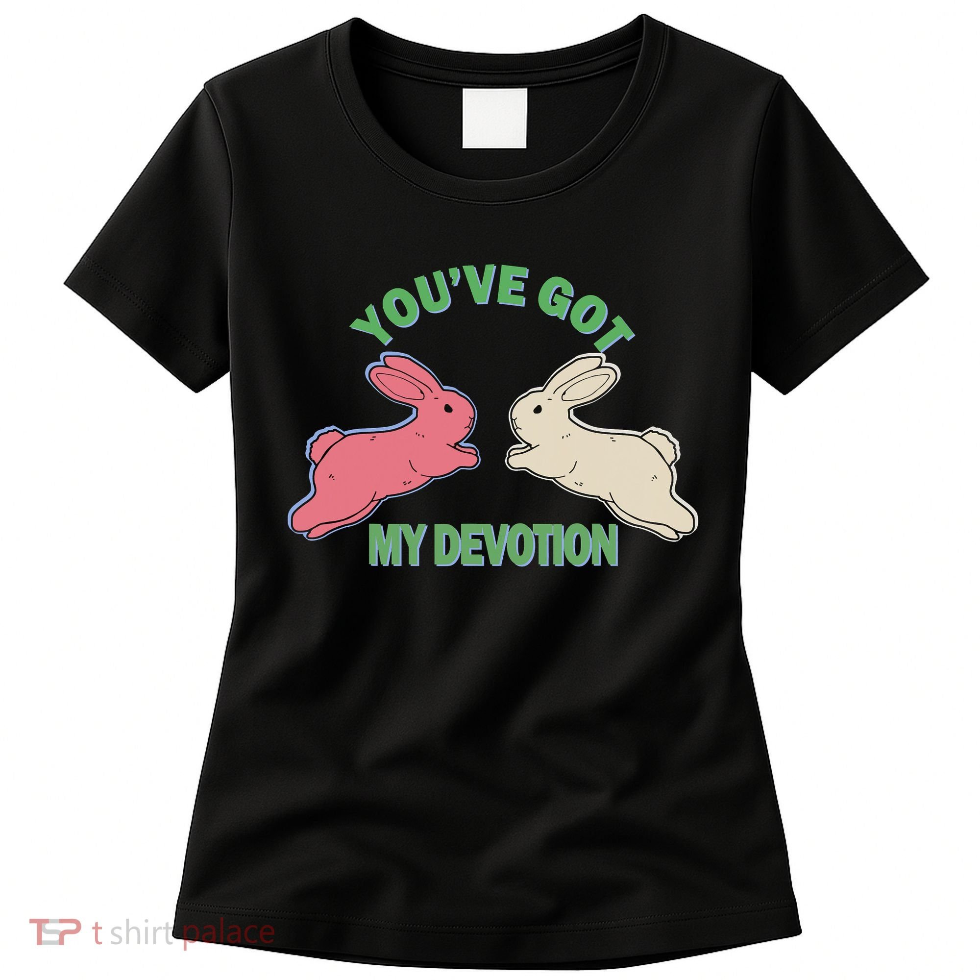 You've Got My Devotion Rabbit Cute Trending Gift Idea Women's T-Shirt