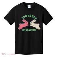 You've Got My Devotion Rabbit Cute Trending Gift Idea Kids T-Shirt thumb 0