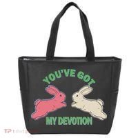 You've Got My Devotion Rabbit Cute Trending Gift Idea Tote Bag thumb 0