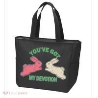You've Got My Devotion Rabbit Cute Trending Gift Idea Tote Bag thumb 3