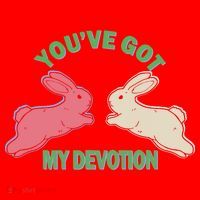 You've Got My Devotion Rabbit Cute Trending Gift Idea Santa Hat thumb 1