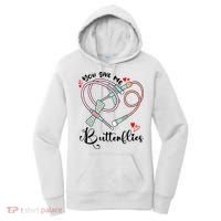 You Give Me Butterflies Phlebotomist Nurse Medical Lab Assistant Tech Lab Week Women's Hoodie thumb 0