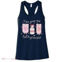 You Give Me Tachycardia ICU Nurse Life Valentines Day Women's Tank Top thumb 0