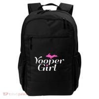 Yooper Girl Michigan Upper Peninsula Midwest Roots Backpack thumb 0