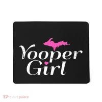 Yooper Girl Michigan Upper Peninsula Midwest Roots Mousepad thumb 0