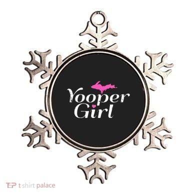 Yooper Girl Michigan Upper Peninsula Midwest Roots Ornament