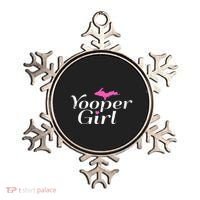 Yooper Girl Michigan Upper Peninsula Midwest Roots Ornament thumb 0