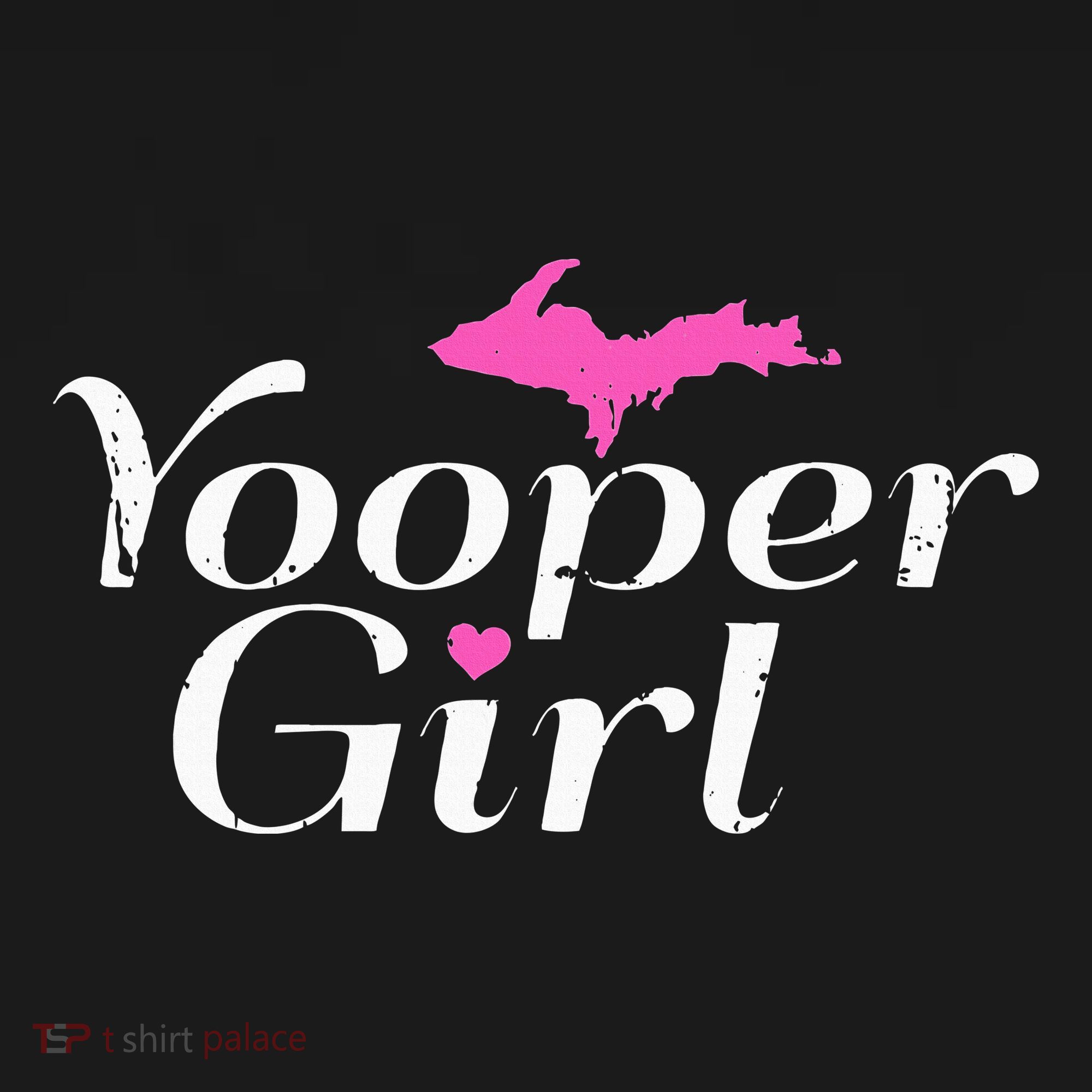 Yooper Girl Michigan Upper Peninsula Midwest Roots Women's Tank Top