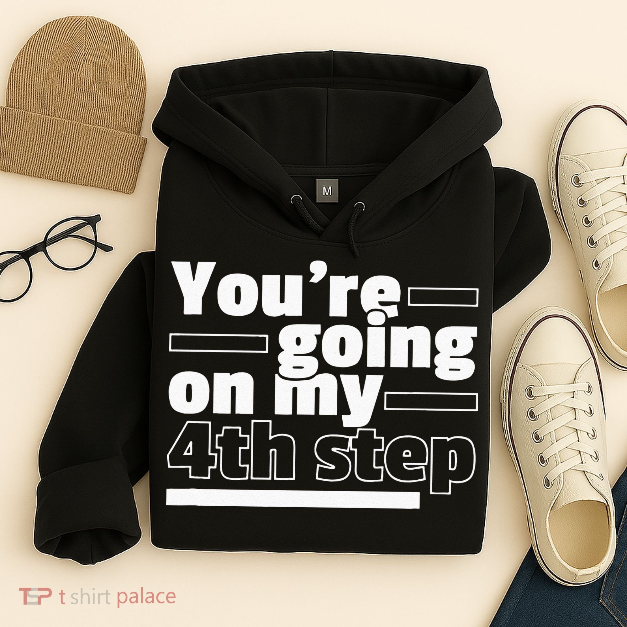 Youre Going On My 4th Step Alcoholics AA Anonymous Funny 12 Hoodie