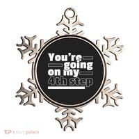 Youre Going On My 4th Step Alcoholics AA Anonymous Funny 12 Ornament thumb 0