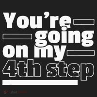 Youre Going On My 4th Step Alcoholics AA Anonymous Funny 12 Golf Towel thumb 3