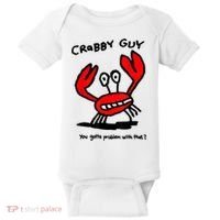 You Gotta Problem With That Crabby Guy Baby Bodysuit thumb 0
