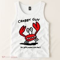 You Gotta Problem With That Crabby Guy Tank Top thumb 2