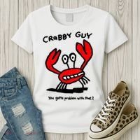 You Gotta Problem With That Crabby Guy Women's T-Shirt thumb 3