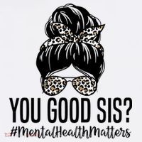 You Good Sis Mental Health Matters Trendy Psychologist Women's Hoodie thumb 2