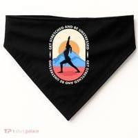 Yoga Get Stretched USA-Made Doggie Bandana thumb 0