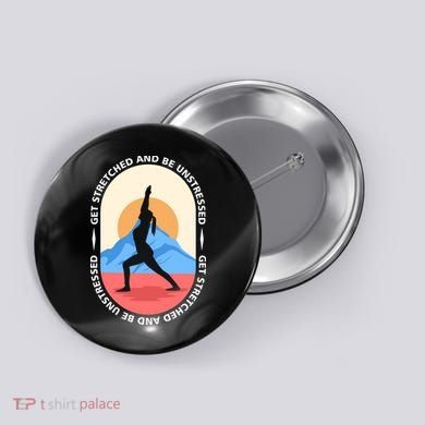 Yoga Get Stretched Button