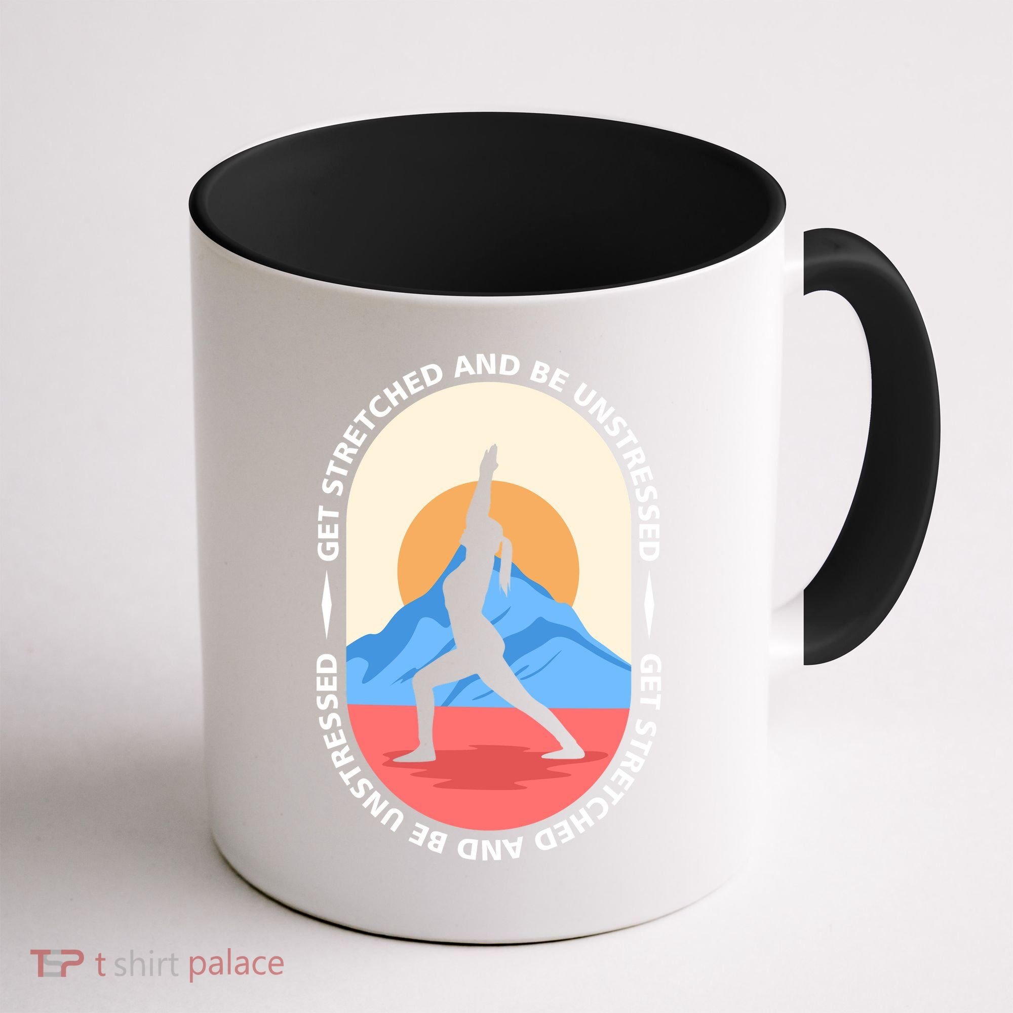 Yoga Get Stretched Coffee Mug