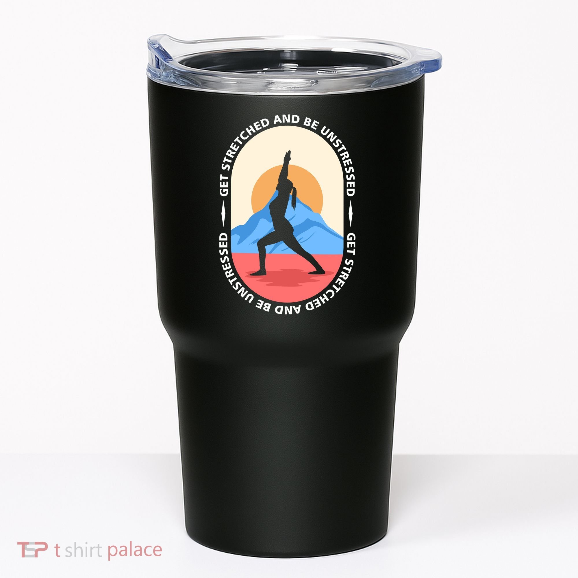 Yoga Get Stretched Tumbler