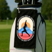 Yoga Get Stretched Golf Towel thumb 2