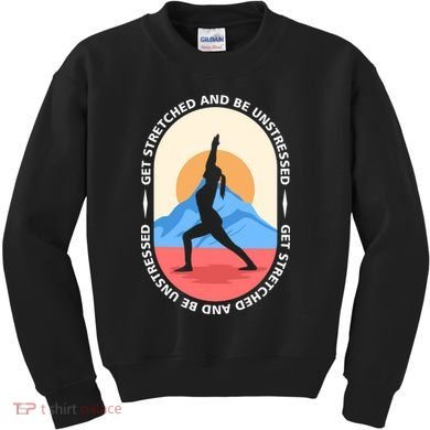 Yoga Get Stretched Kids Sweatshirt